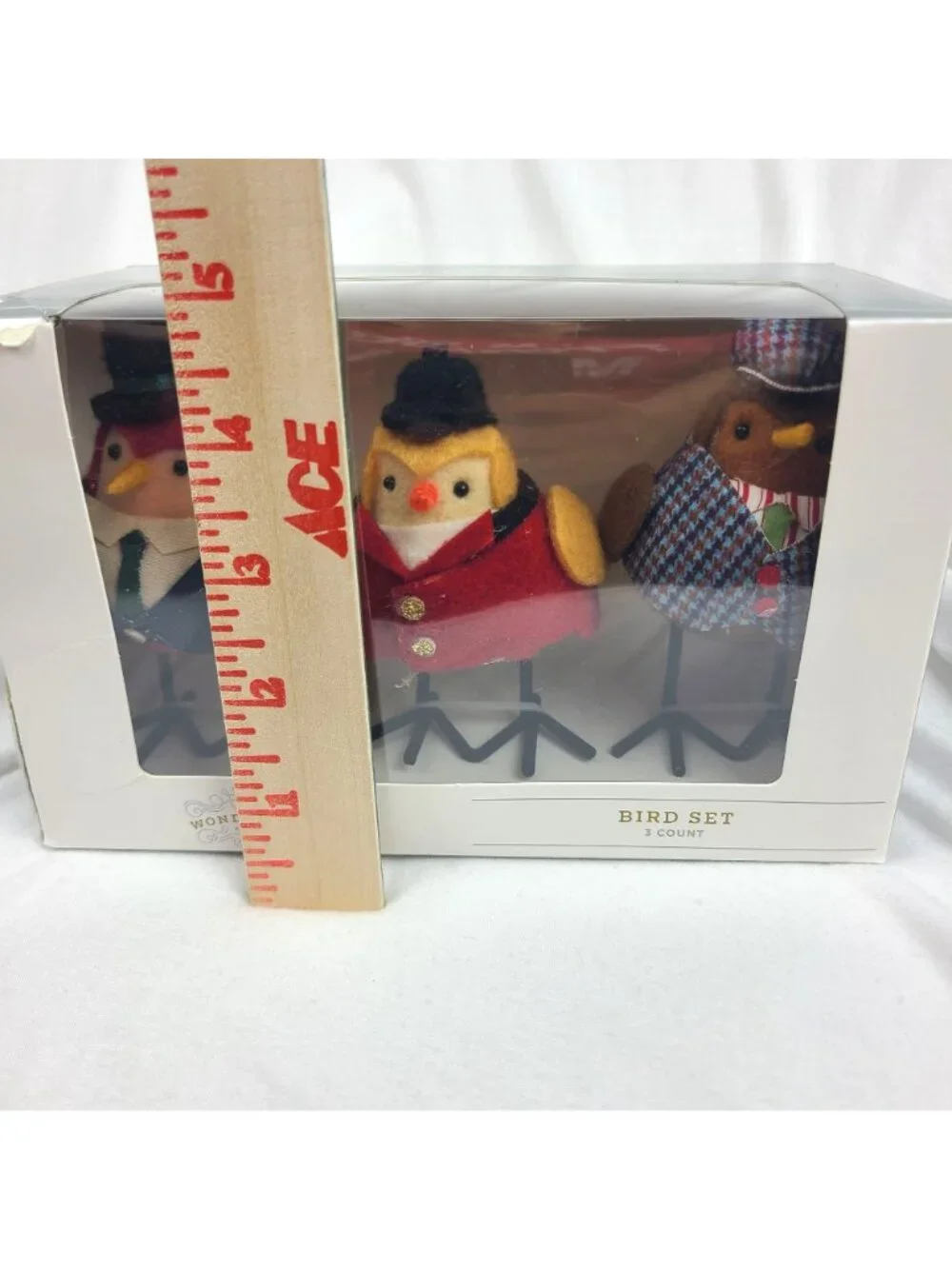 Target Wondershop Featherly Friends Set of 3 Mini Bird Christmas Hats 2025 Suit
